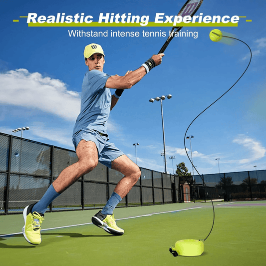Solo Tennis Trainer Set(with 2pcs Tennis Bouncing Balls)
