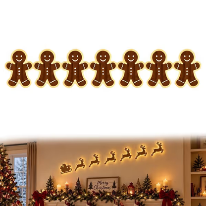 🎄 LED Reindeer Wall Decorations - ✨Festive Christmas Lighting