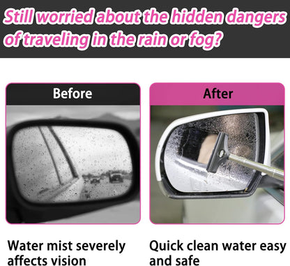 🚗 Rearview Mirror Wiper | Clear Vision Fast