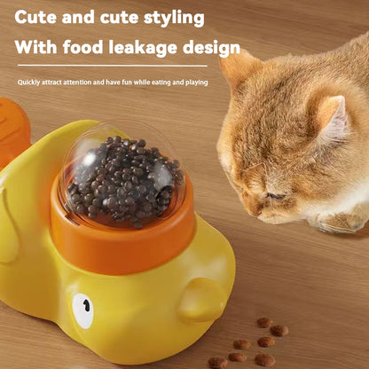 🏆Flash Sale⚡Little Yellow Duck Pet Feeder - Interactive Pecking Fun for Kids! 🔥🔥 Buy 2 Get 1 Free