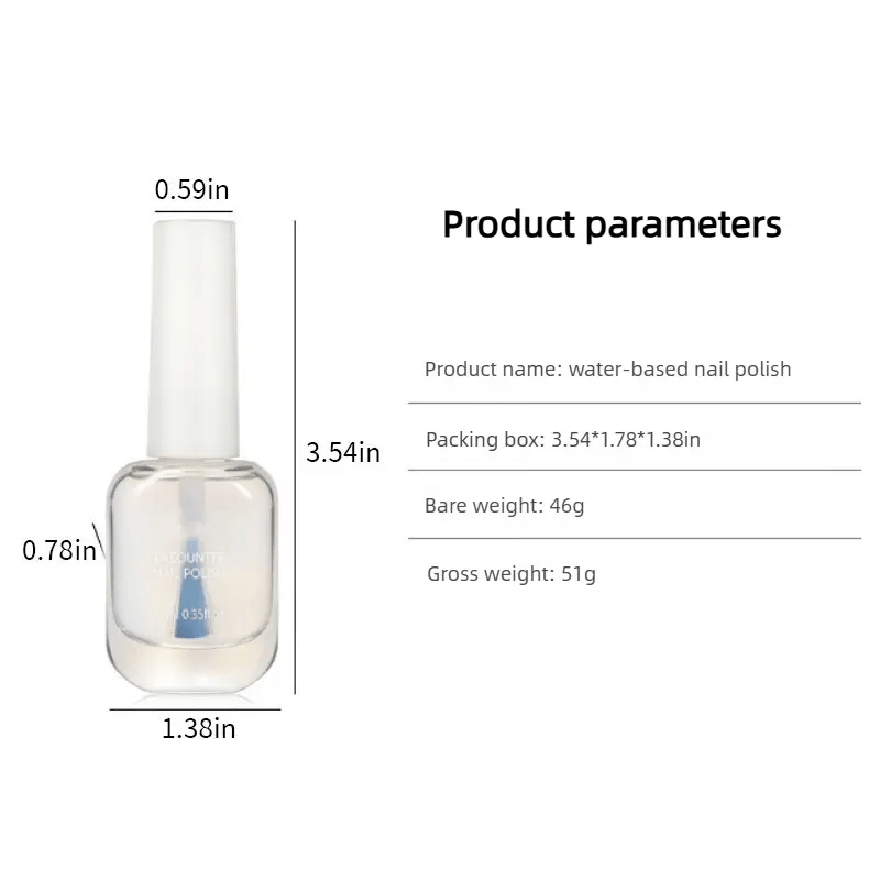 🔥 ENCOUNTER Water-Based Nail Polish – Safe, Breathable & Easy to Remove