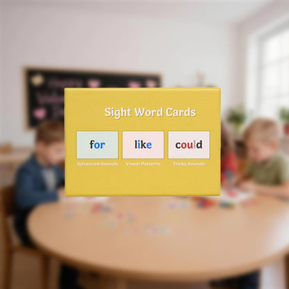 🔠 ✨ Sight Word Flashcards | High Frequency Words Reading Flash Cards for Kids Age 3-8