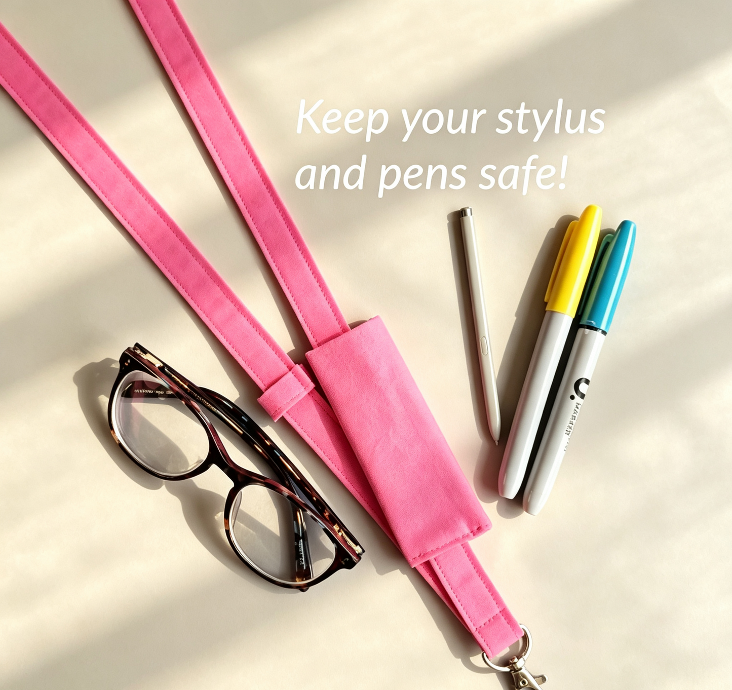 🔥LAST DAY 50% OFF - 👩‍🏫NEW UPGRADED Plain Fabric Pen Lanyards🥳Buy 2 Get 10% Off