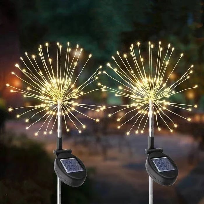 🎁Waterproof Solar Garden Fireworks Lamp