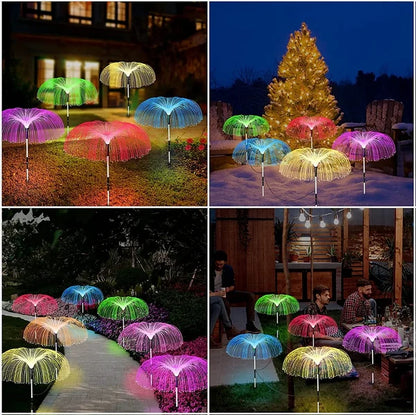 🔥Promotion 49% OFF- 🎄Solar Garden Changing Jellyfish Lights