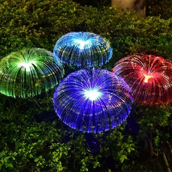 🔥Promotion 49% OFF- 🎄Solar Garden Changing Jellyfish Lights