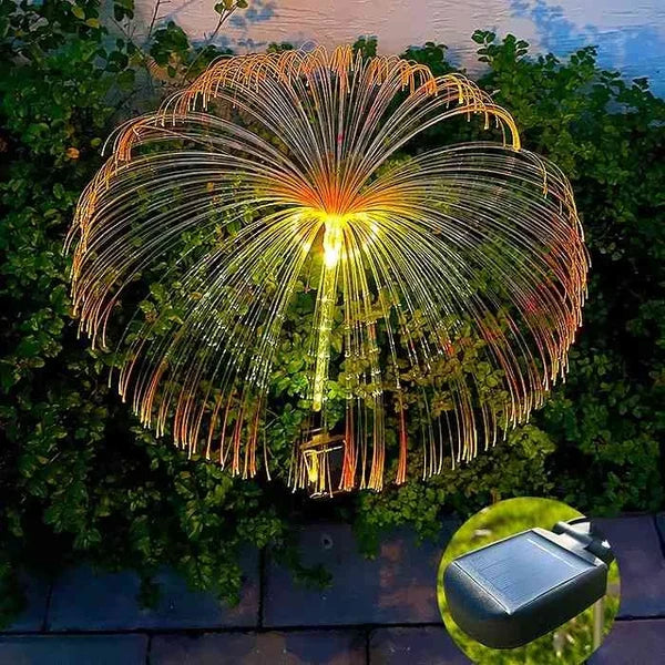 🔥Promotion 49% OFF- 🎄Solar Garden Changing Jellyfish Lights