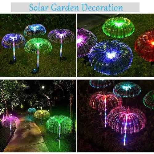 🔥Promotion 49% OFF- 🎄Solar Garden Changing Jellyfish Lights