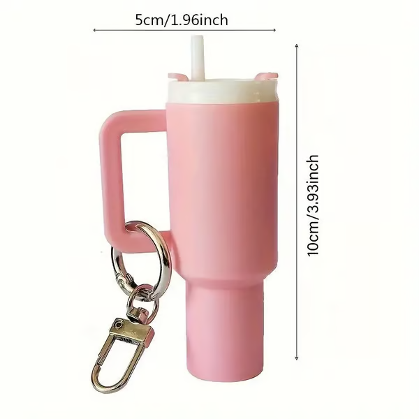 🔥 SPECIAL HOT SALE 🔥 Cute Mini Tumbler Ornament Keychain 💸
