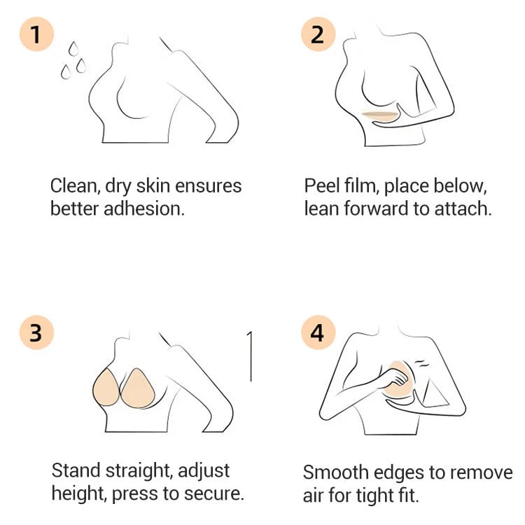 🔥Buy 1 Get 1 Free🔥Invisible Breast Lift Pads-49% OFF