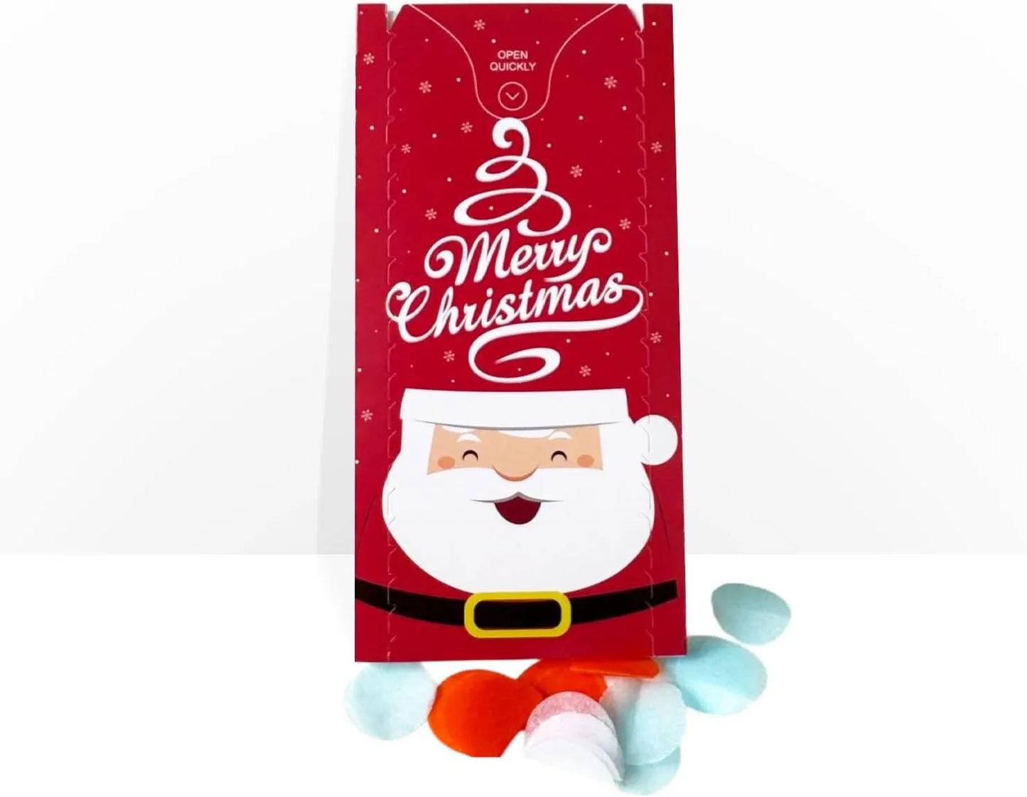 ✨Christmas Exploding Confetti Surprise Card – Pop-Up Joy in Every Envelope 🎄✨