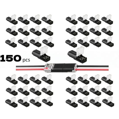 🔥Double-Wire Plug-in Connector Led Light Strip Connectors 2 Pin
