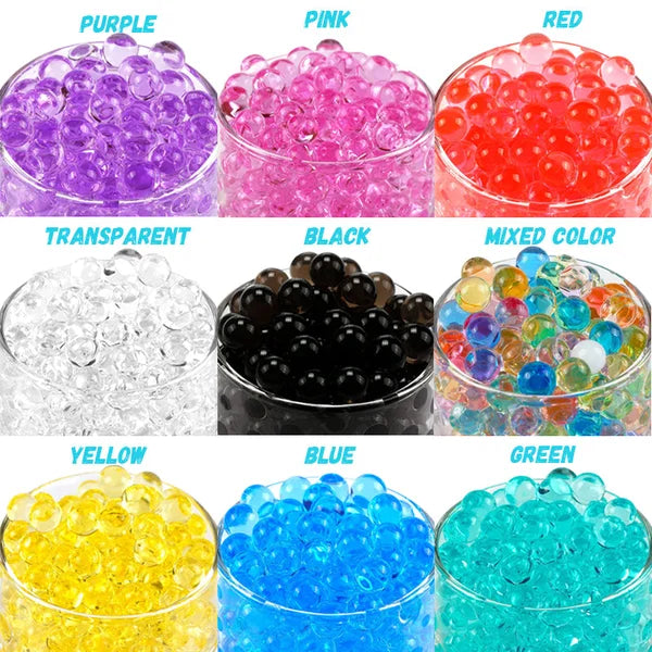 5000 Pieces 8-12mm Crystal Soil Water Bead Gel