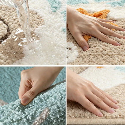 🌊Ocean-Inspired Premium Microfiber Bath Rug