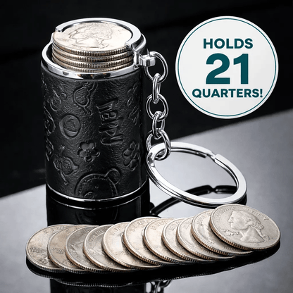 Hot Selling Mini Coin Storage Keychain 🔥