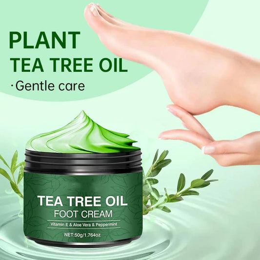 🥳2026 HOT SALE🥳💞50K+ SOLD!✨ 💝Soothing Aloe Vera & Tea Tree Foot Moisturizer💧BUY 1 GET 1 FREE💧