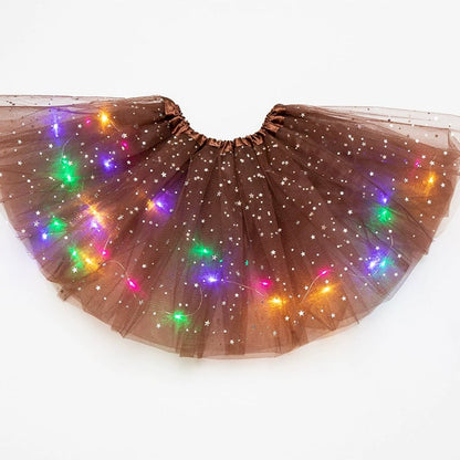 Final Clearance!🌟 Princess Glow LED Skirt | Soft, Safe & Stretchy for All-Day Play– Last Chance at This Price! 🔥🔥Buy 2 Get 10% Off
