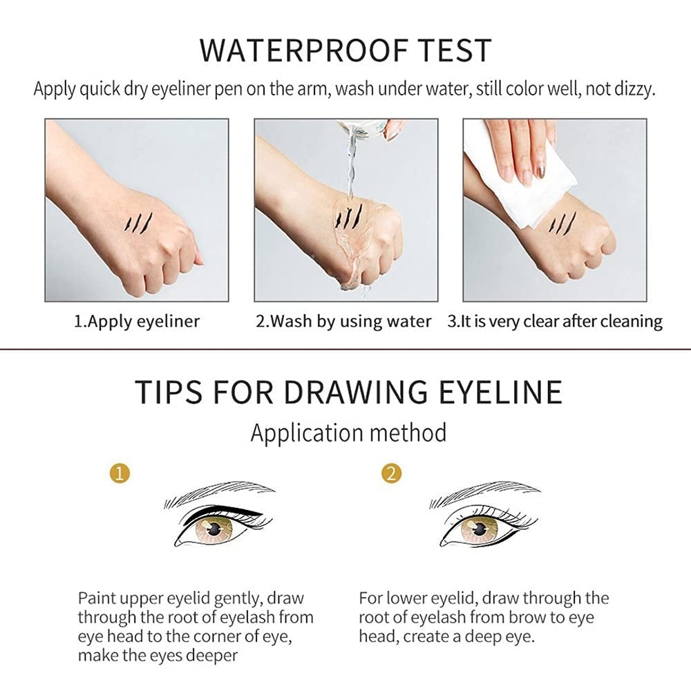 14-Pack Eyeliner Pencil Waterproof Colored Paste Liners with Metallic & Shimmer Finishes Smudge-Proof 🔥🔥Buy 2  Get 10 Off
