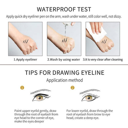 14-Pack Eyeliner Pencil Waterproof Colored Paste Liners with Metallic & Shimmer Finishes Smudge-Proof 🔥🔥Buy 2  Get 10 Off