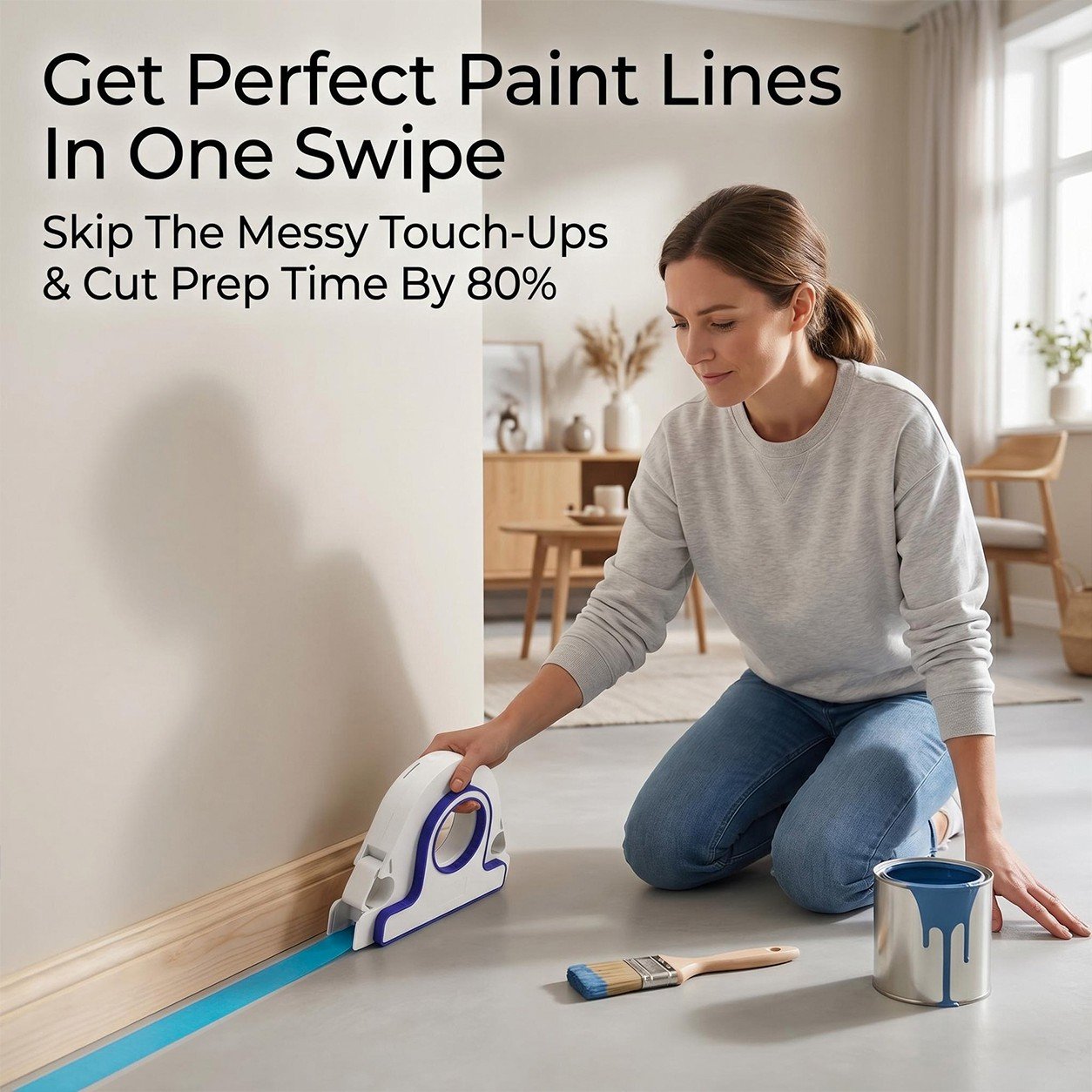 🏠High-efficiency Painter Masking Tape Applicator