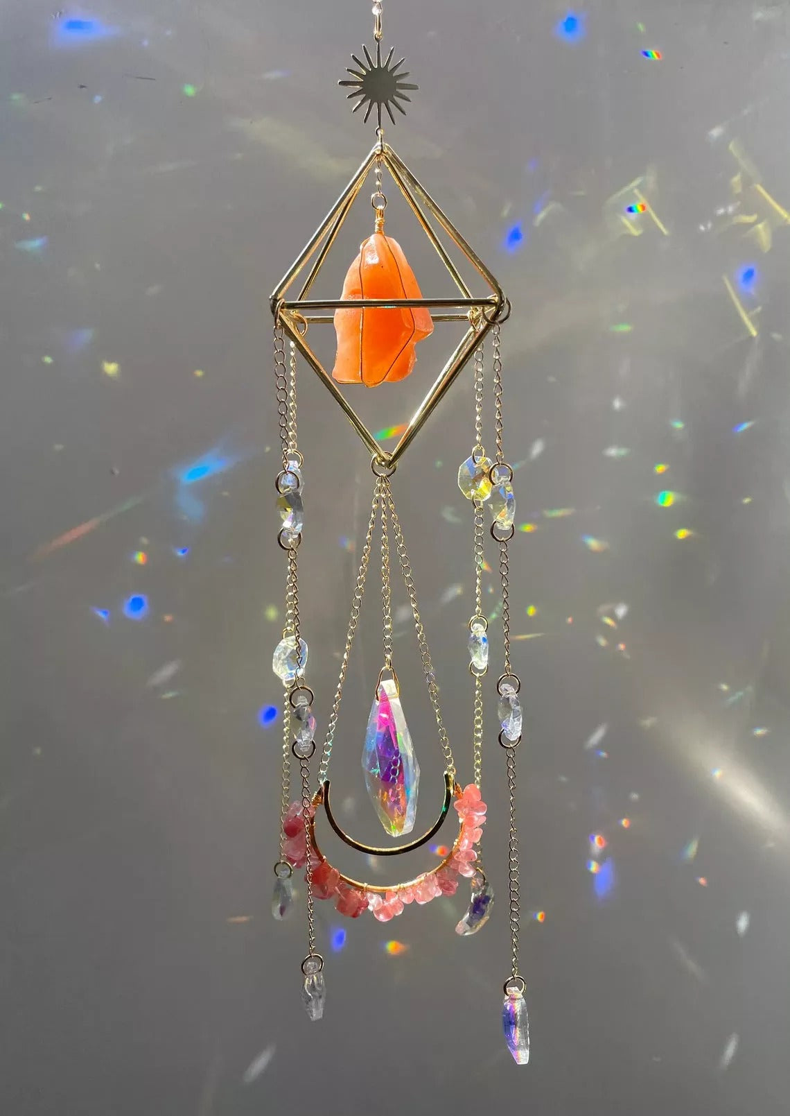 🥳Handmade Aurora Crystal Suncatchers🔥Buy 2 Get 10% Off