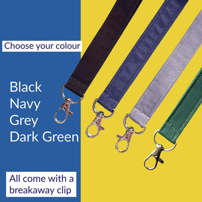 🔥LAST DAY 50% OFF - 👩‍🏫NEW UPGRADED Plain Fabric Pen Lanyards🥳Buy 2 Get 10% Off