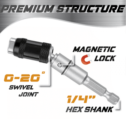 50% OFF⚡Magnetic swiveling bit tip holder[Buy 3 Get 3 Free]
