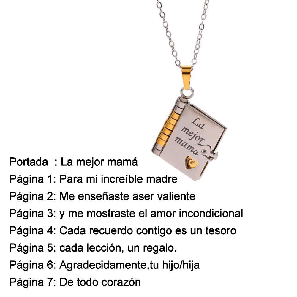 💖 Love Letter Heart Necklace – A Timeless Gift of Love