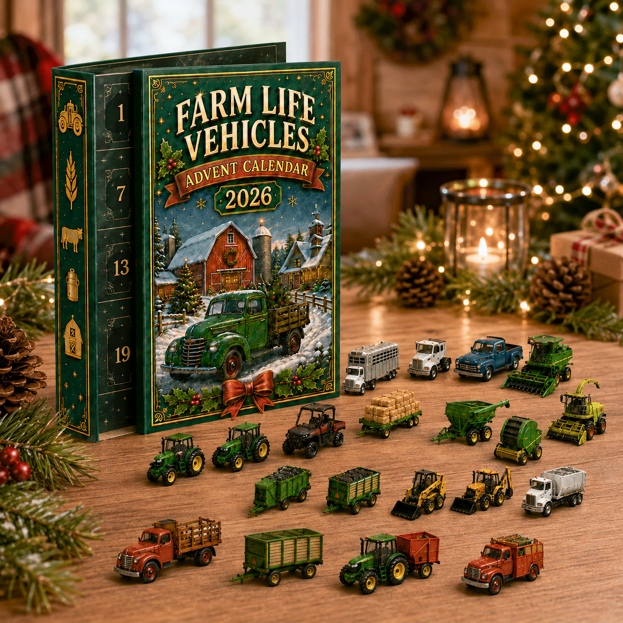 🏡🌾 The Farm Life We Remember – 24-Day Christmas Advent Calendar 🎄🚜