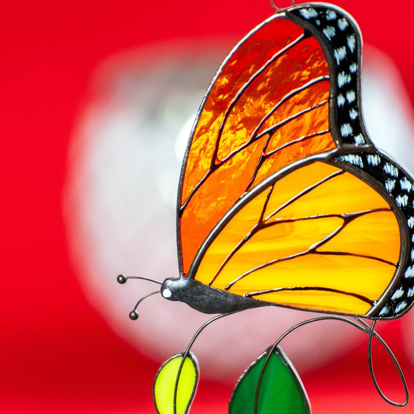 【Mother's Day Pre-Sale 50% OFF】Handmade Butterfly Stained Window Hangings
