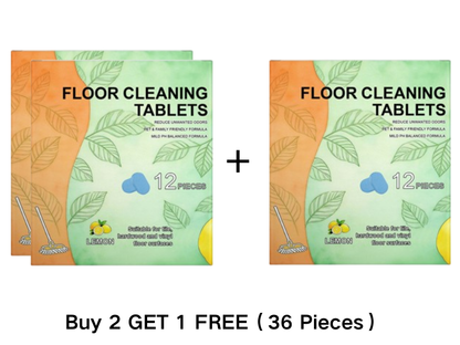 🧼 Multi-Surface Floor Cleaning Tablets | Easy cleaning for tile, wood and laminate floors - eco-friendly formula 🌿