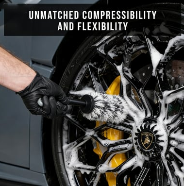🥳V+ Wheel Barrel Brush, Cleaning Brush for Wheels