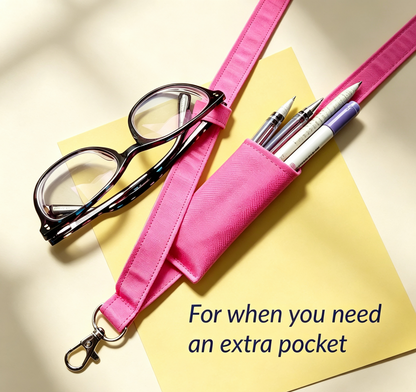 🔥LAST DAY 50% OFF - 👩‍🏫NEW UPGRADED Plain Fabric Pen Lanyards🥳Buy 2 Get 10% Off