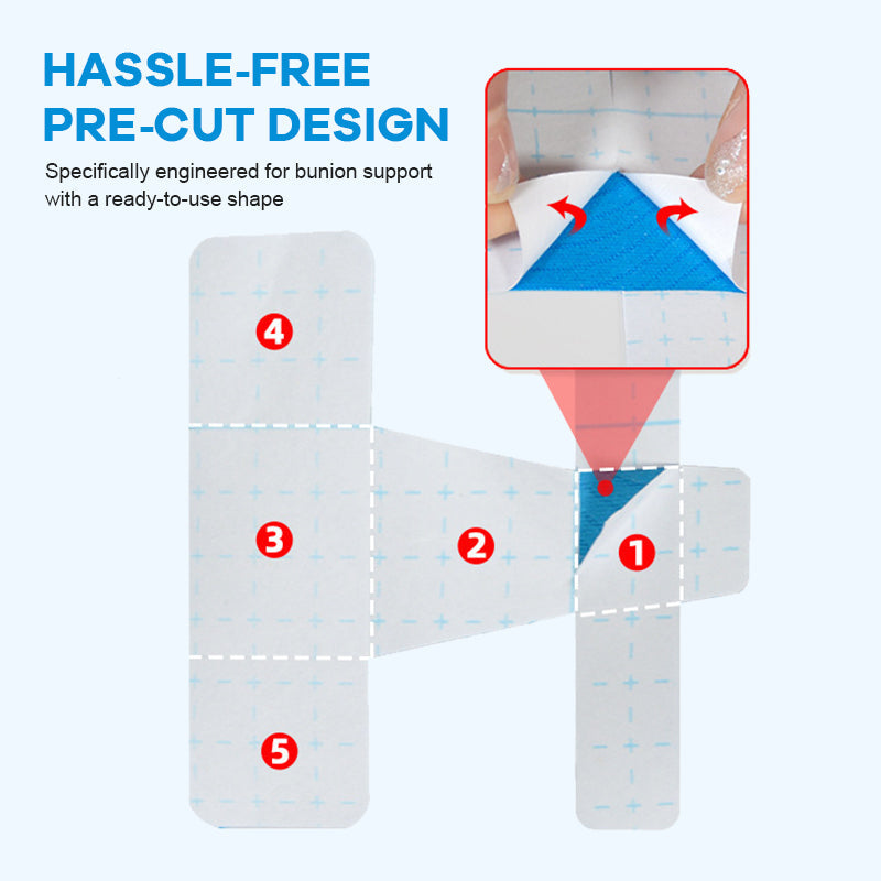 🔥Pre-cut Bunion Corrector Kinesiology Tape