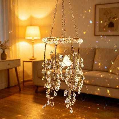 Handmade Willow Tree Crystal Prism Rainbow Maker -- 75% OFF NOW
