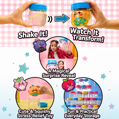 ✨ Magic Jellykins Water Reveal Squishy Plush Toy - 16 Styles to Collect
