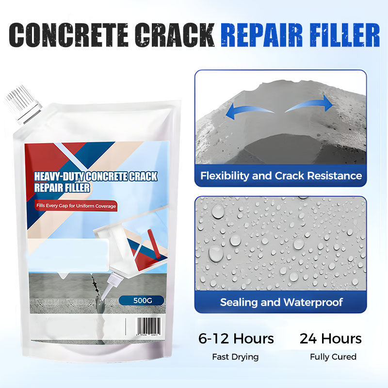 🔥New Upgrade🔥Heavy-Duty Concrete Crack Repair Adhesive🥳BUY 2 GET 10% OFF