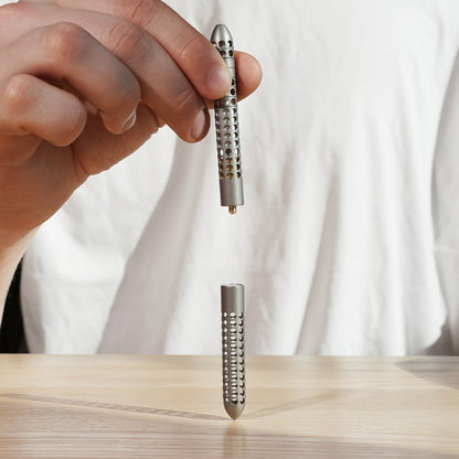 LIGHT: Forever Bendable Titanium Pen, Flexible Portable Metal Pen