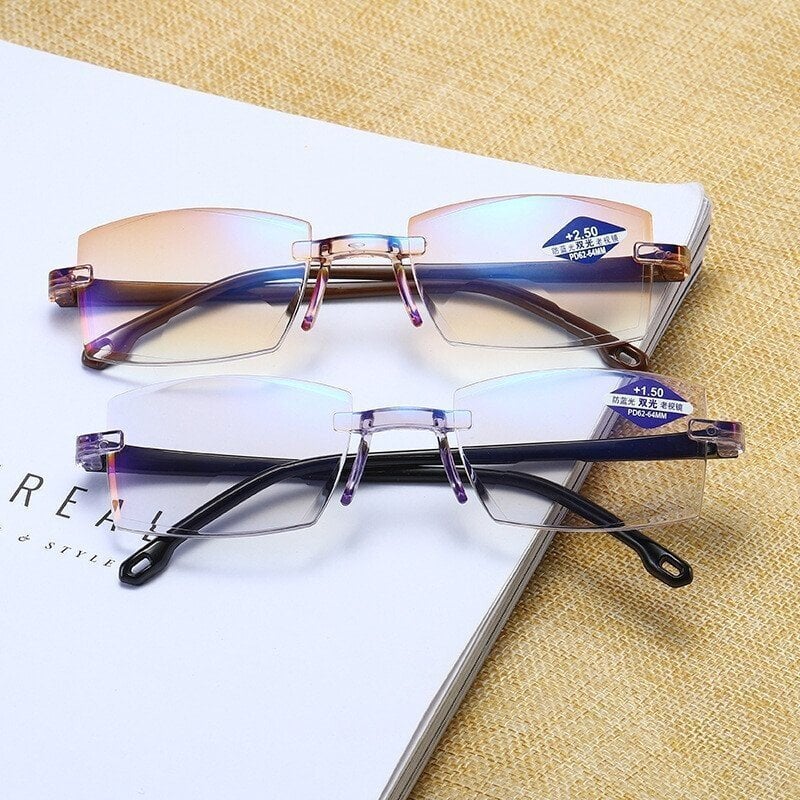 New Sapphire high hardness anti blue light  reading glasses