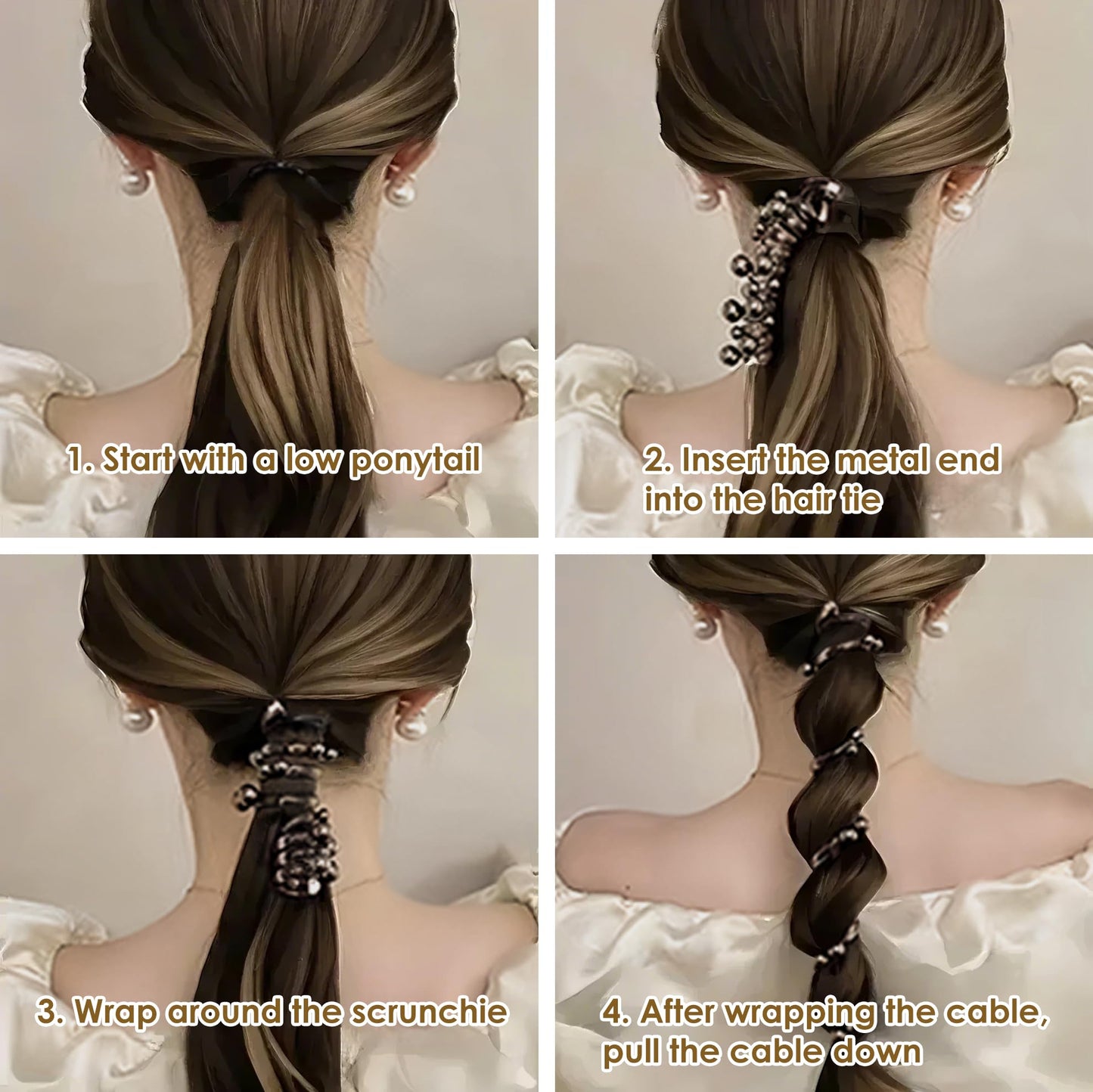 🏆Flash Sale⚡ 50K+ SOLD! 🎉🎁No Damage Soft Elastic Spiral Hair Ties,Best gifts 🔥🔥🔥Buy 1 Get 1 Free