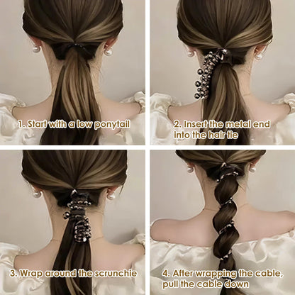 🏆Flash Sale⚡ 50K+ SOLD! 🎉🎁No Damage Soft Elastic Spiral Hair Ties,Best gifts 🔥🔥🔥Buy 1 Get 1 Free