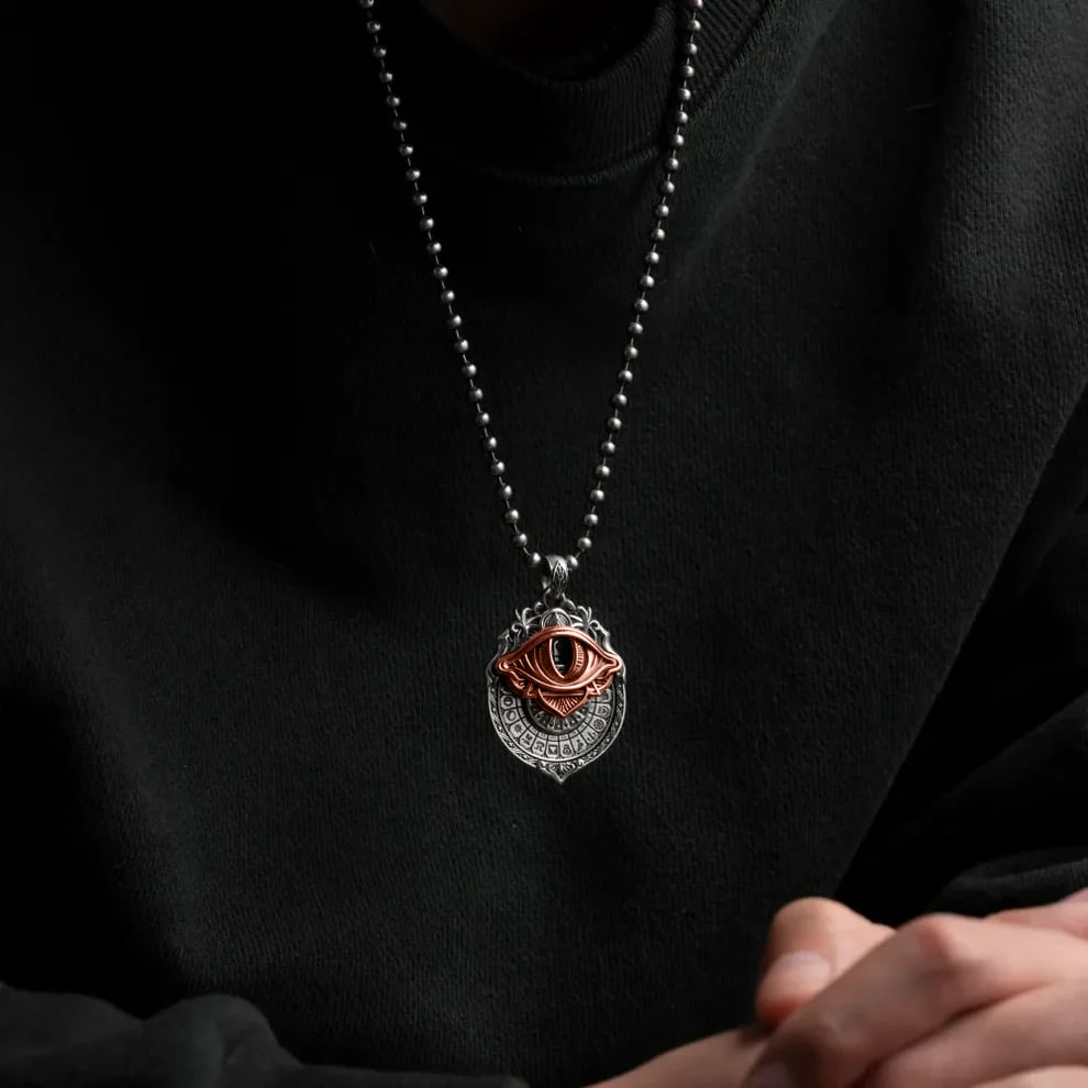 👁️‍🗨️Handmade Tarot Vision Pendant: Connect to Cosmic Wisdom Anytime(Cheat Sheet Included) 🔥🔥 Buy 2 Get 10% Off