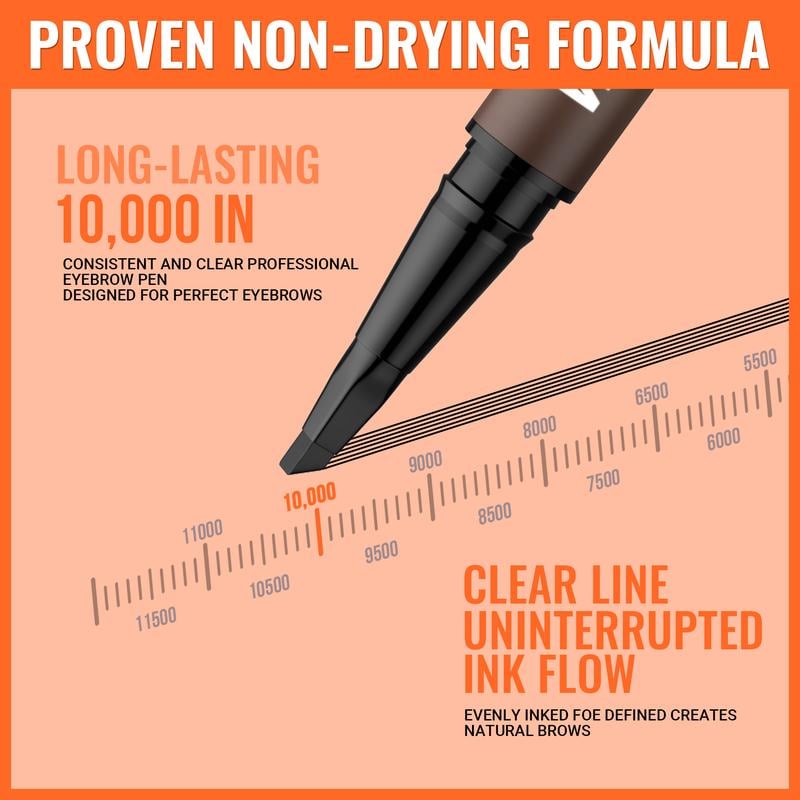 Achieve Perfect Brows – ✨ 4D Brow Pen – For Natural, All-Day Eyebrow & Eyeliner Perfection!