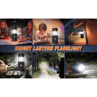 Collapsible LED Camping Lanterns Lightweight  Solar