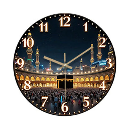 📢📢49% OFF !! ⏰Creative Wooden Silent Wall Clock
