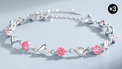 ✨Elegant Sparkling Lucky Clover Bracelet🍀