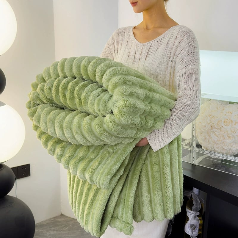 🎀Popular thickened plush nap blanket