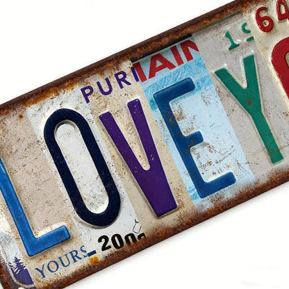 ❤️ 2D Romantic Metal Wall Decor(2D flat printing)