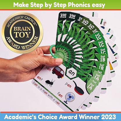 🔥Learn to Read Phonics Flash Cards Color-Coded - Learn to Read in 20 Stages