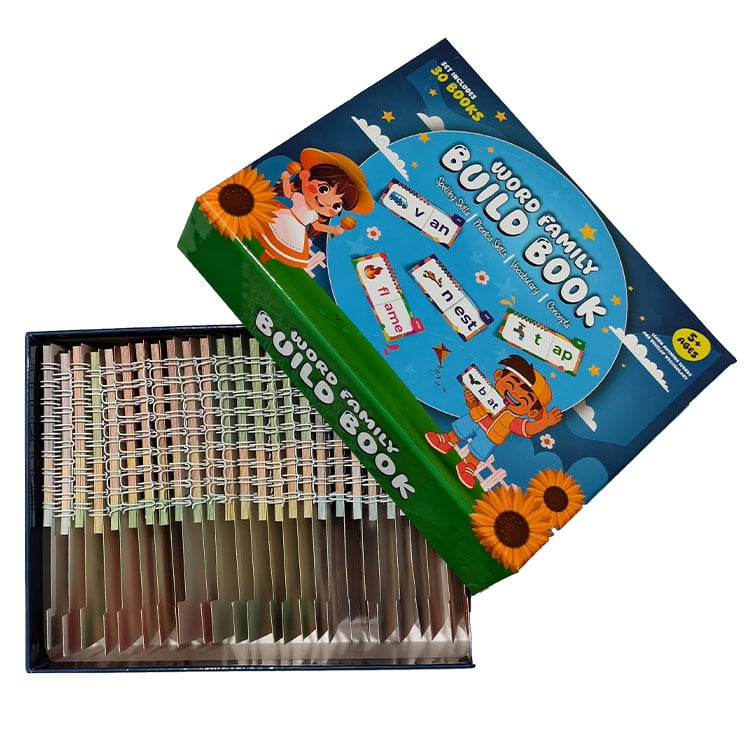 📚 Read & Rhyme Flip-Book Set – 30 Educational Phonics Flip Books for Early Learning